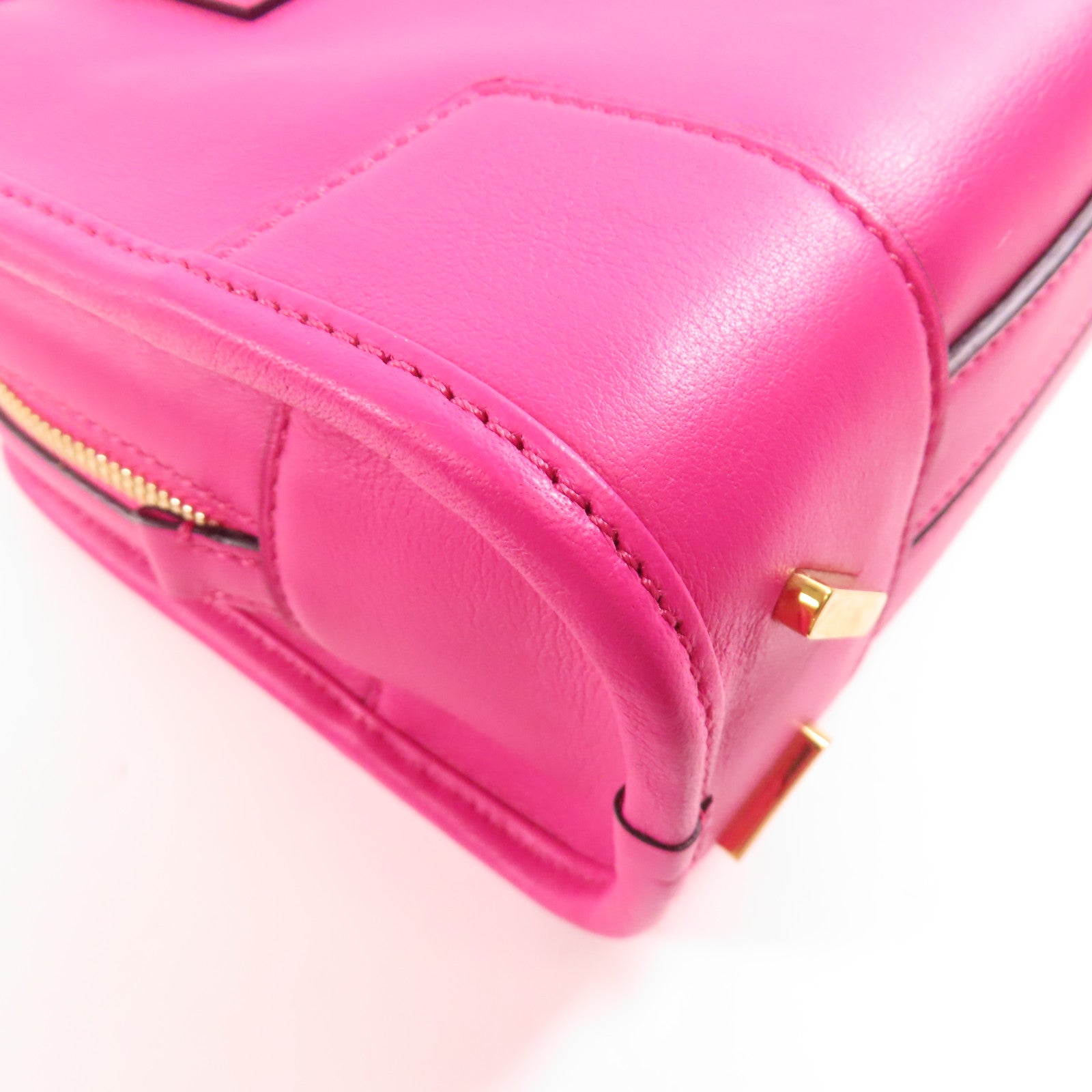 LOEWE 牛皮皮革Amazona金扣手挽肩背兩用袋