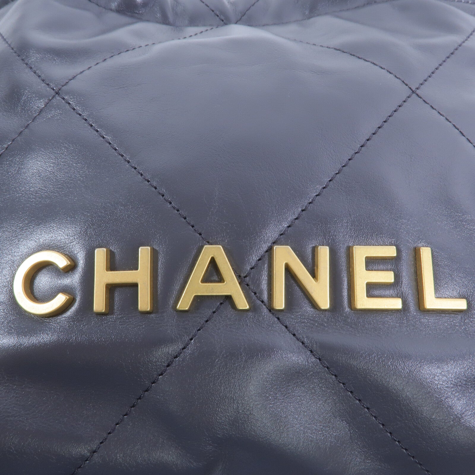 CHANEL 【激減優惠】牛皮皮革Chanel 22 Mini鏈帶手挽肩背兩用袋