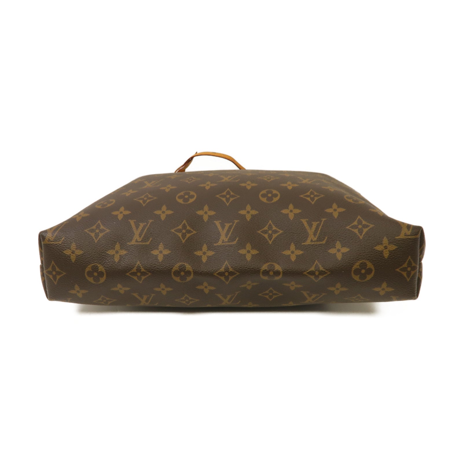 LOUIS VUITTON 【激減優惠】Monogram Lockit Chain金扣手挽袋啡色