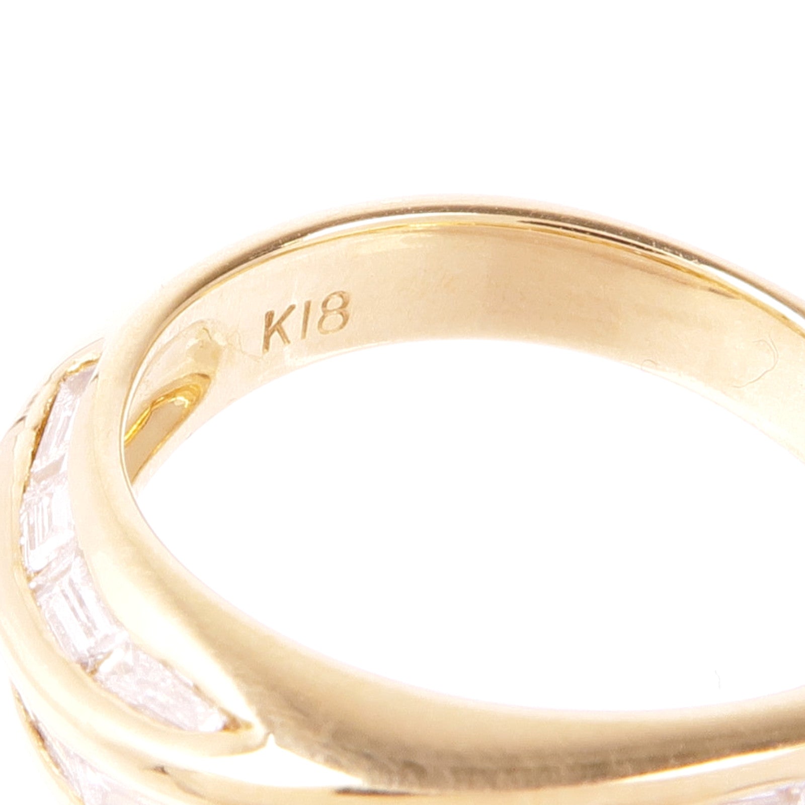 JEWELRY 18K玫瑰金Diamond Ring鑽石戒指US#5
