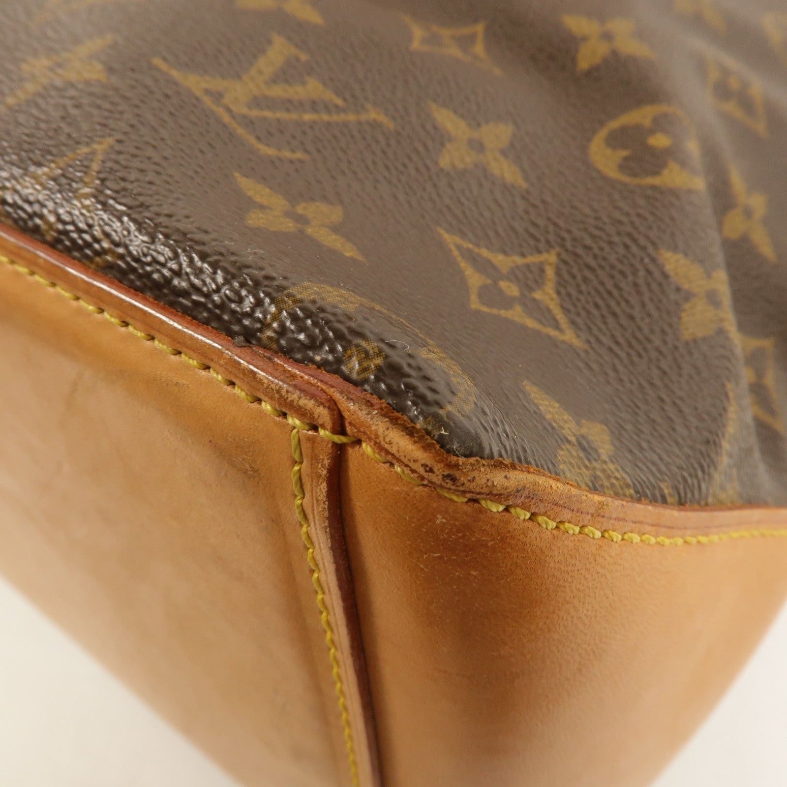 LOUIS VUITTON Monogram Cabas Alto金扣肩背袋