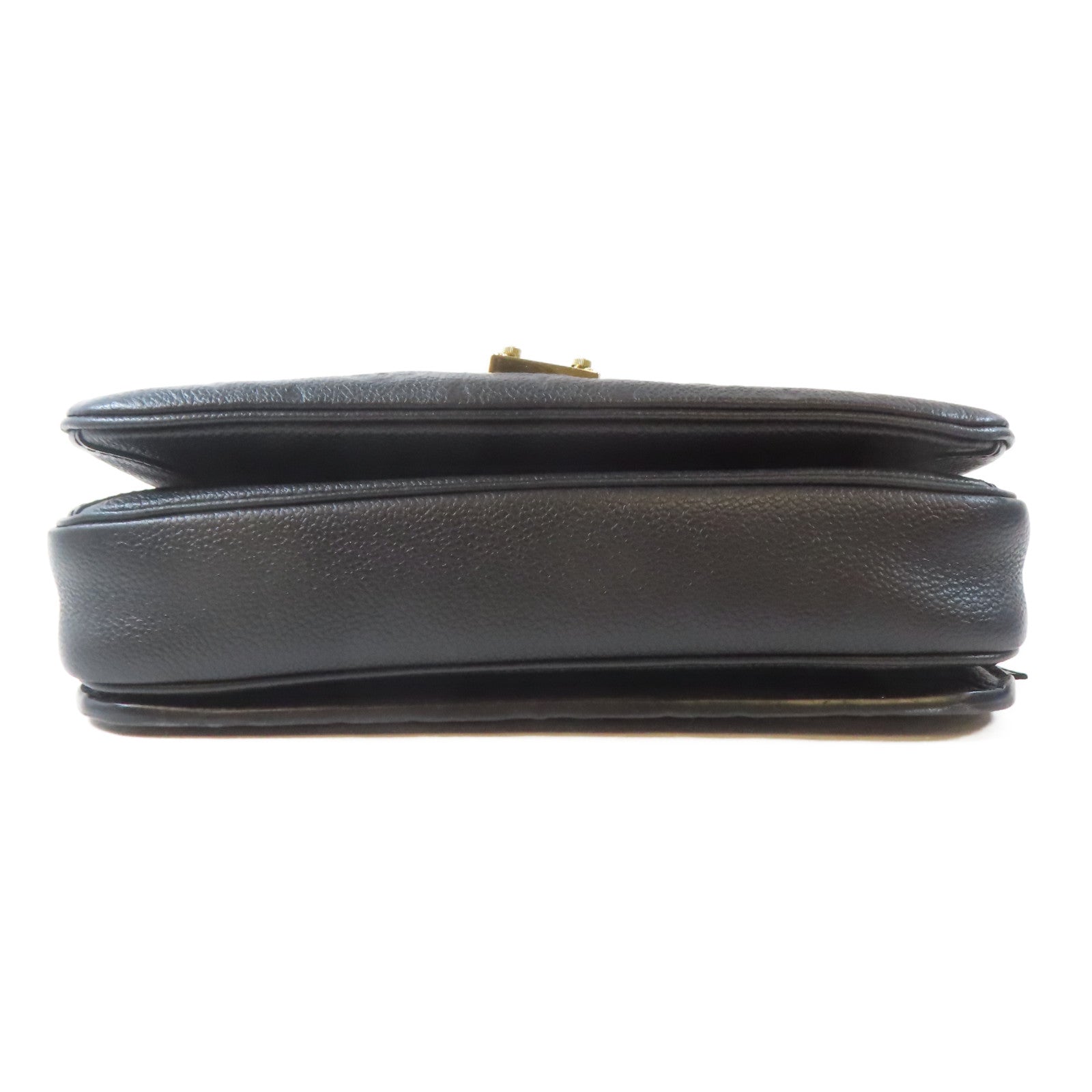 LOUIS VUITTON Monogram Empreinte Pochette Metis金扣手挽肩背兩用袋黑色