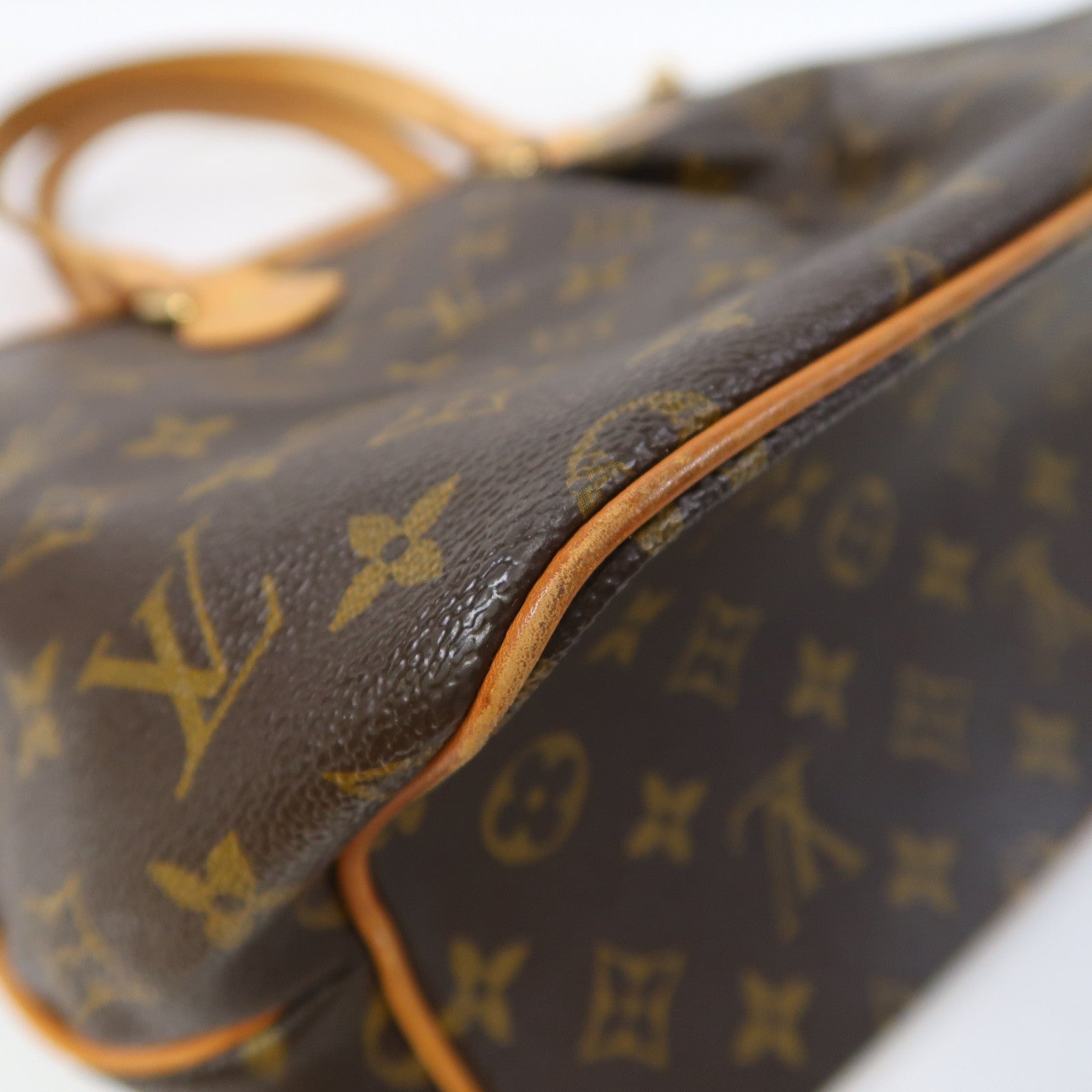 LOUIS VUITTON 【激減優惠】Monogram Palermo PM金扣手挽肩背兩用袋啡色