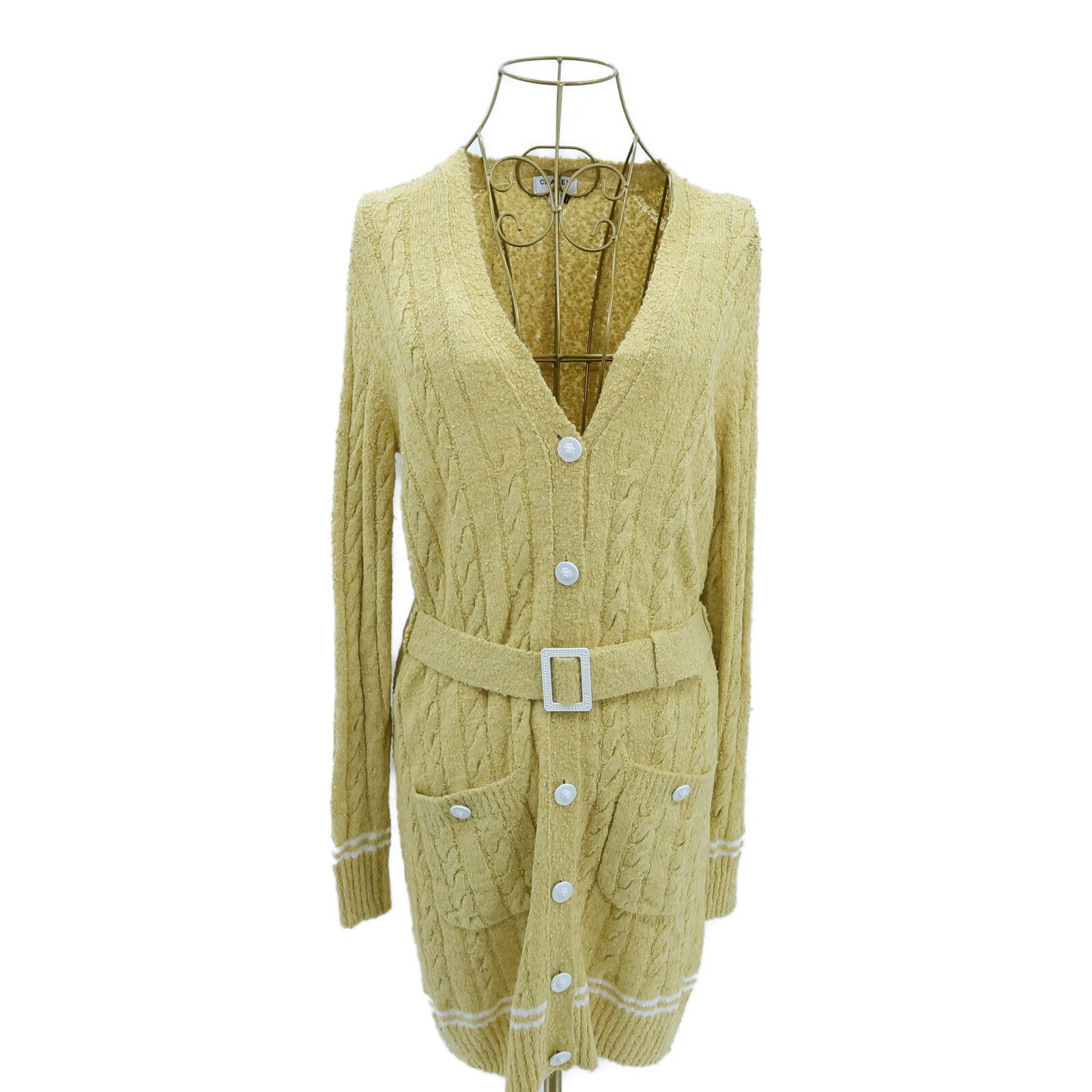 CHANEL Viscose/Cotton Long Cardigan針織