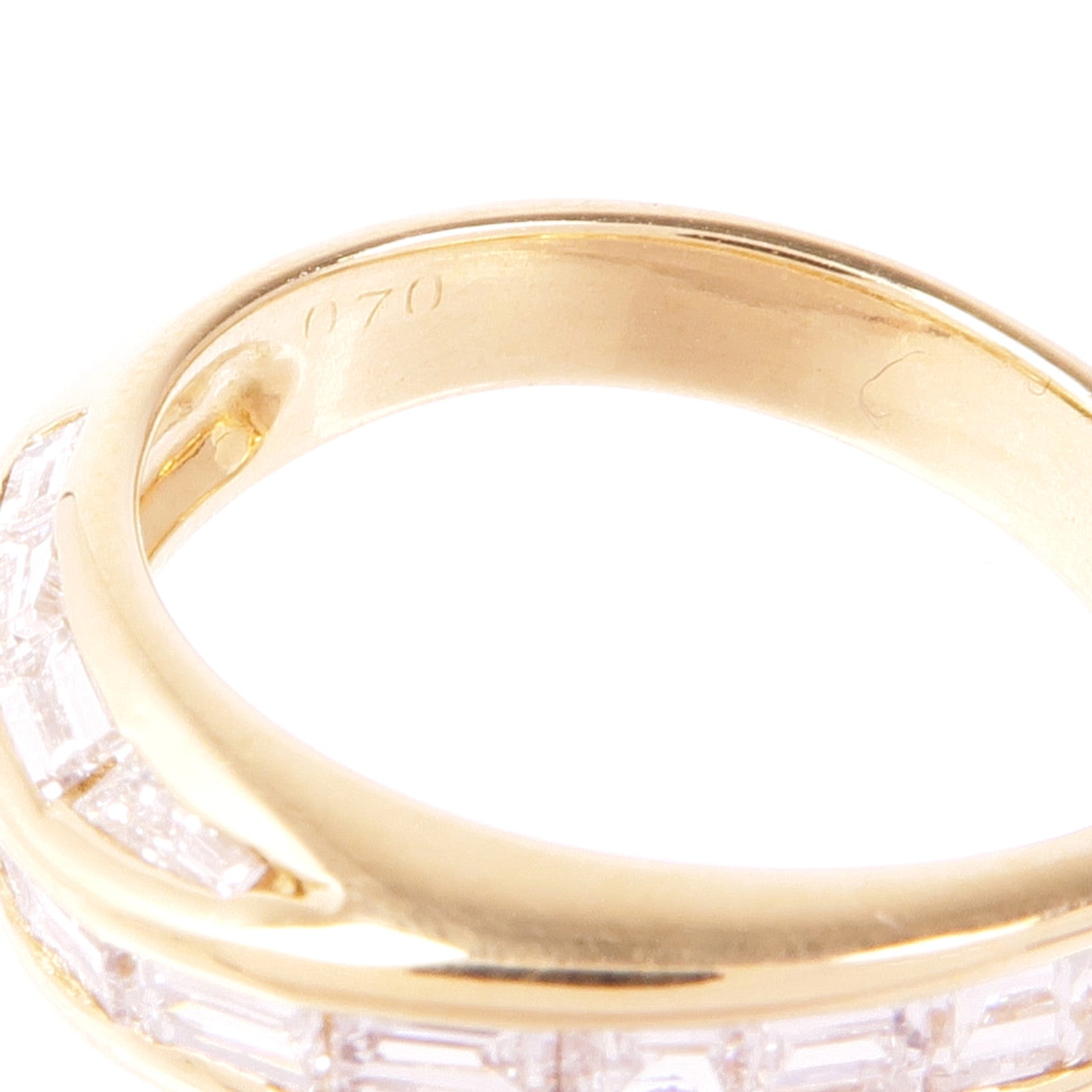 JEWELRY 18K玫瑰金Diamond Ring鑽石戒指US#5