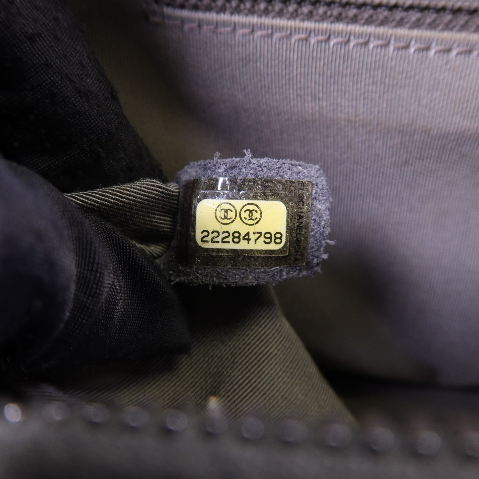 CHANEL 牛皮皮革Chain Shoulder銀扣鏈帶肩背袋