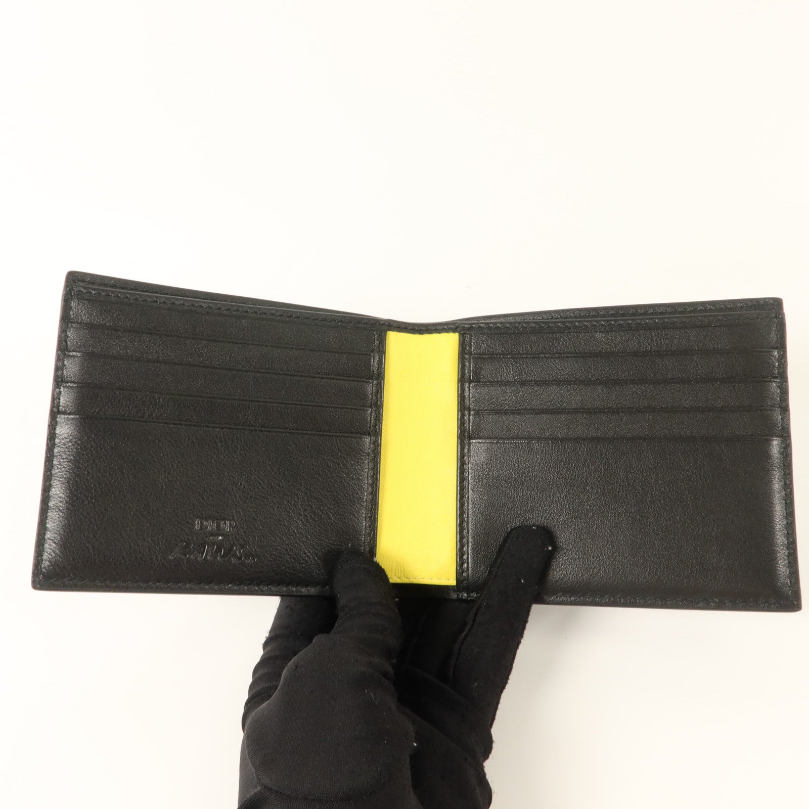 Dior 牛皮皮革DiorX Kaws Wallet錢包