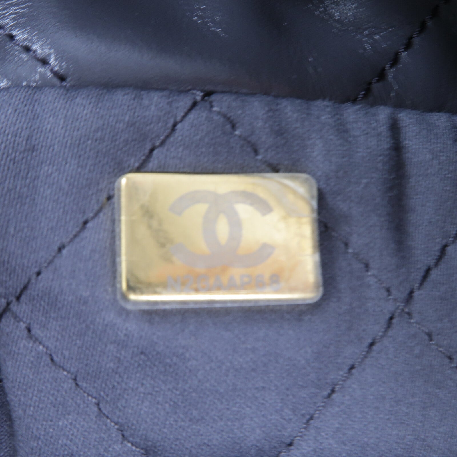 CHANEL 【激減優惠】牛皮皮革Chanel 22 Mini鏈帶手挽肩背兩用袋