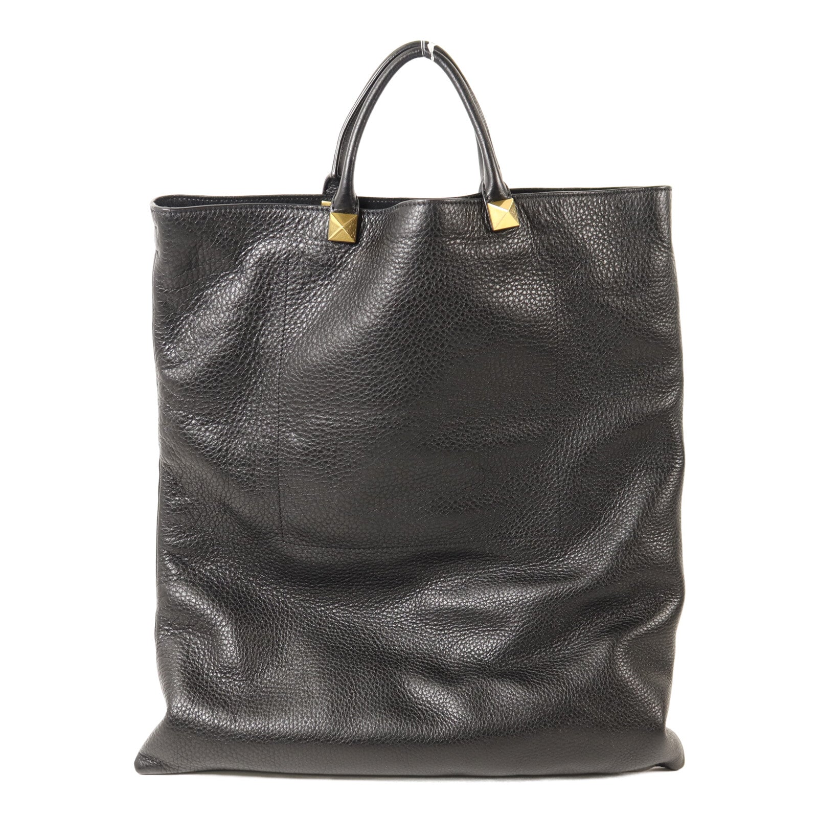 Valentino 【激減優惠】牛皮皮革2 Way Shoulder金扣手挽肩背兩用袋