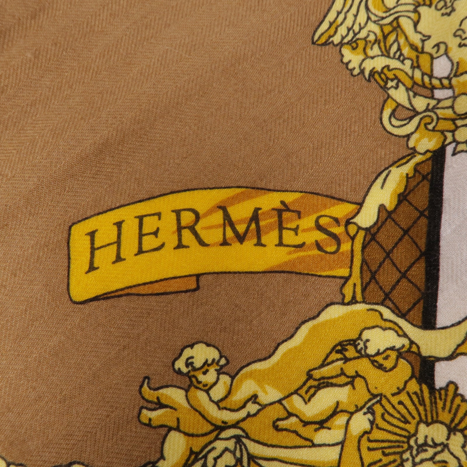 HERMES 羊絨Scarf頸巾