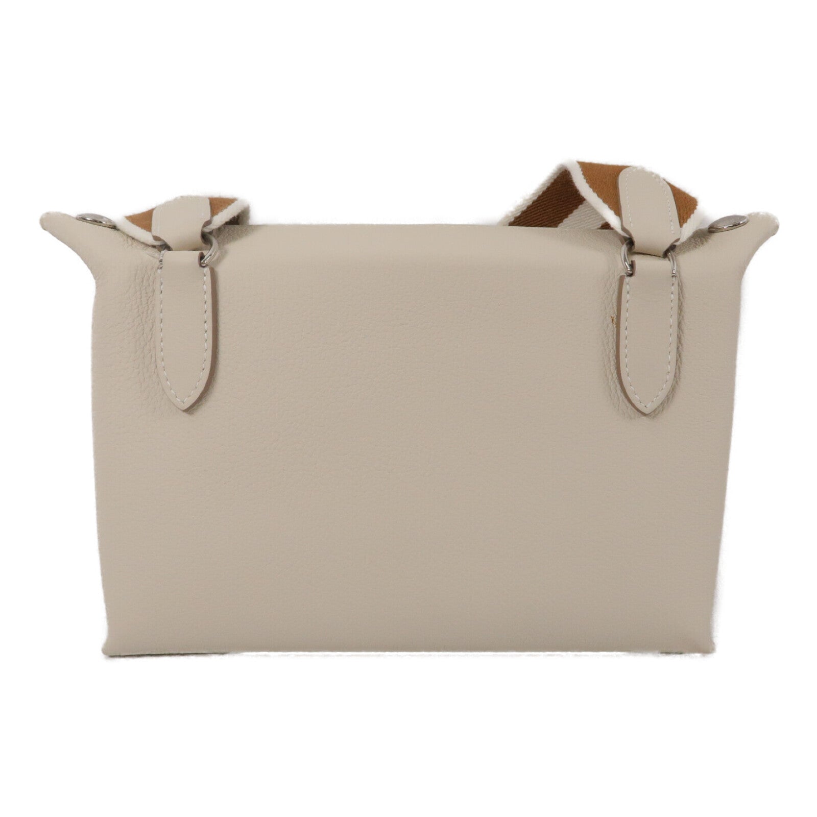 HERMES Evercolor皮革Videpoches肩背袋Craie