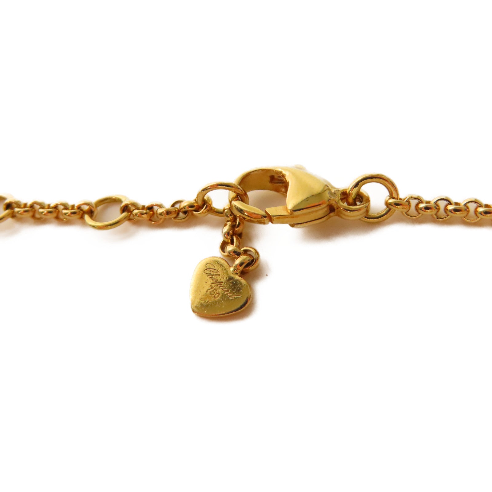 Chopard 18K玫瑰金Happy Diamond Bracelet手鏈