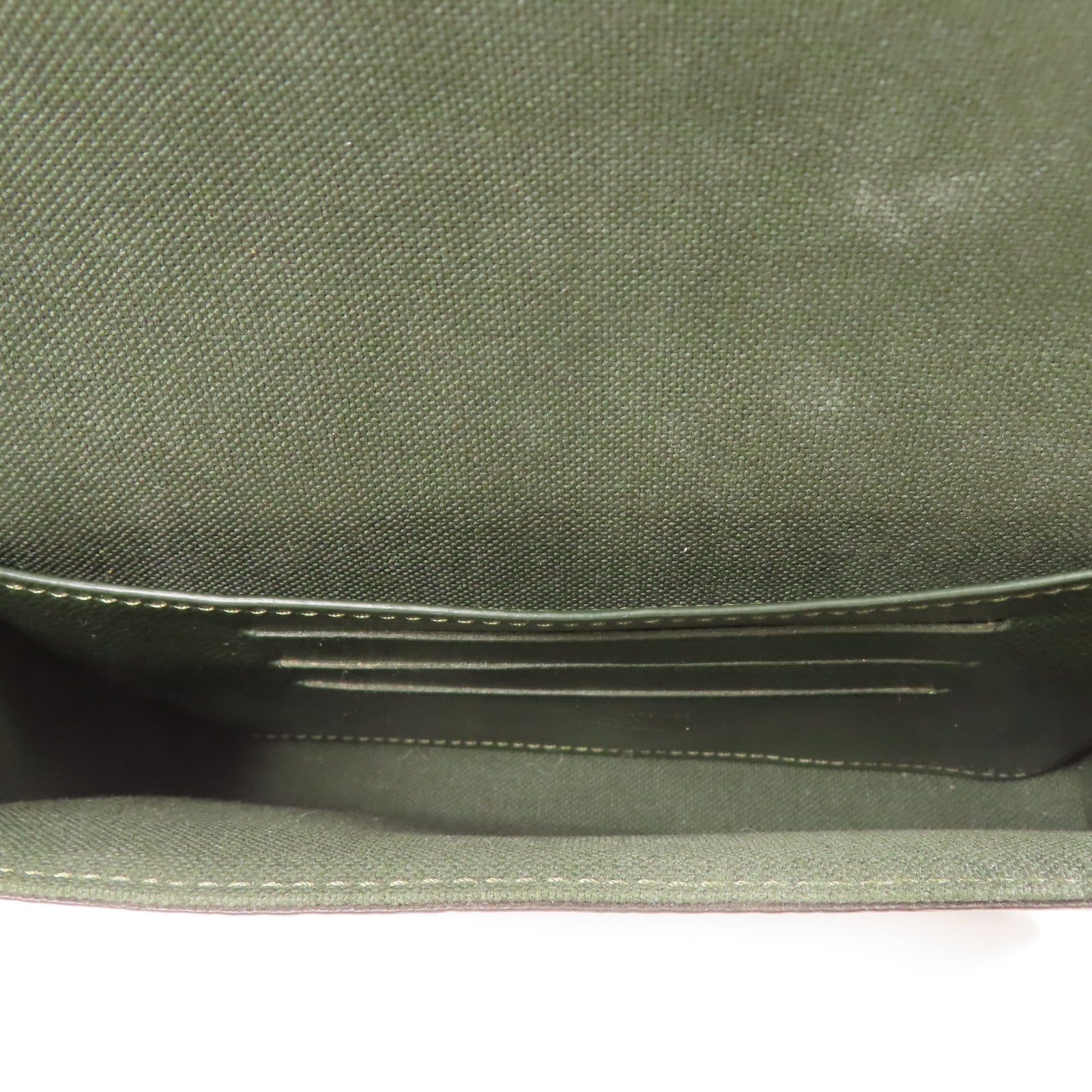 LOUIS VUITTON LV GHW Felicie Strap & Go Shoulder Bag M80091 Monogram Brown/Green