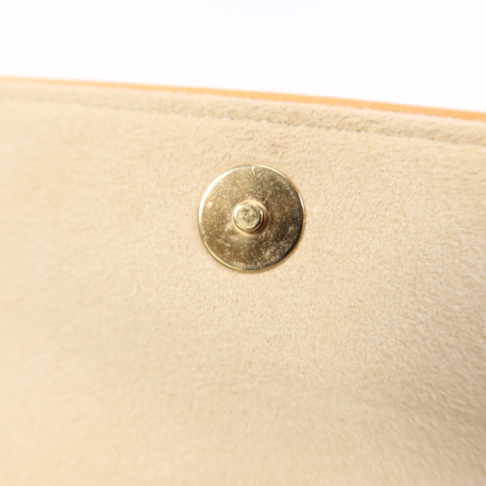 LOUIS VUITTON Monogram Pochette Florentine金扣腰包棕色