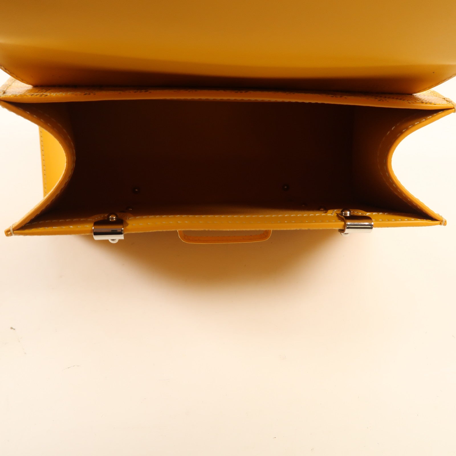 GOYARD 牛皮皮革Saigon Souple Mini Bag銀扣手挽肩背兩用袋