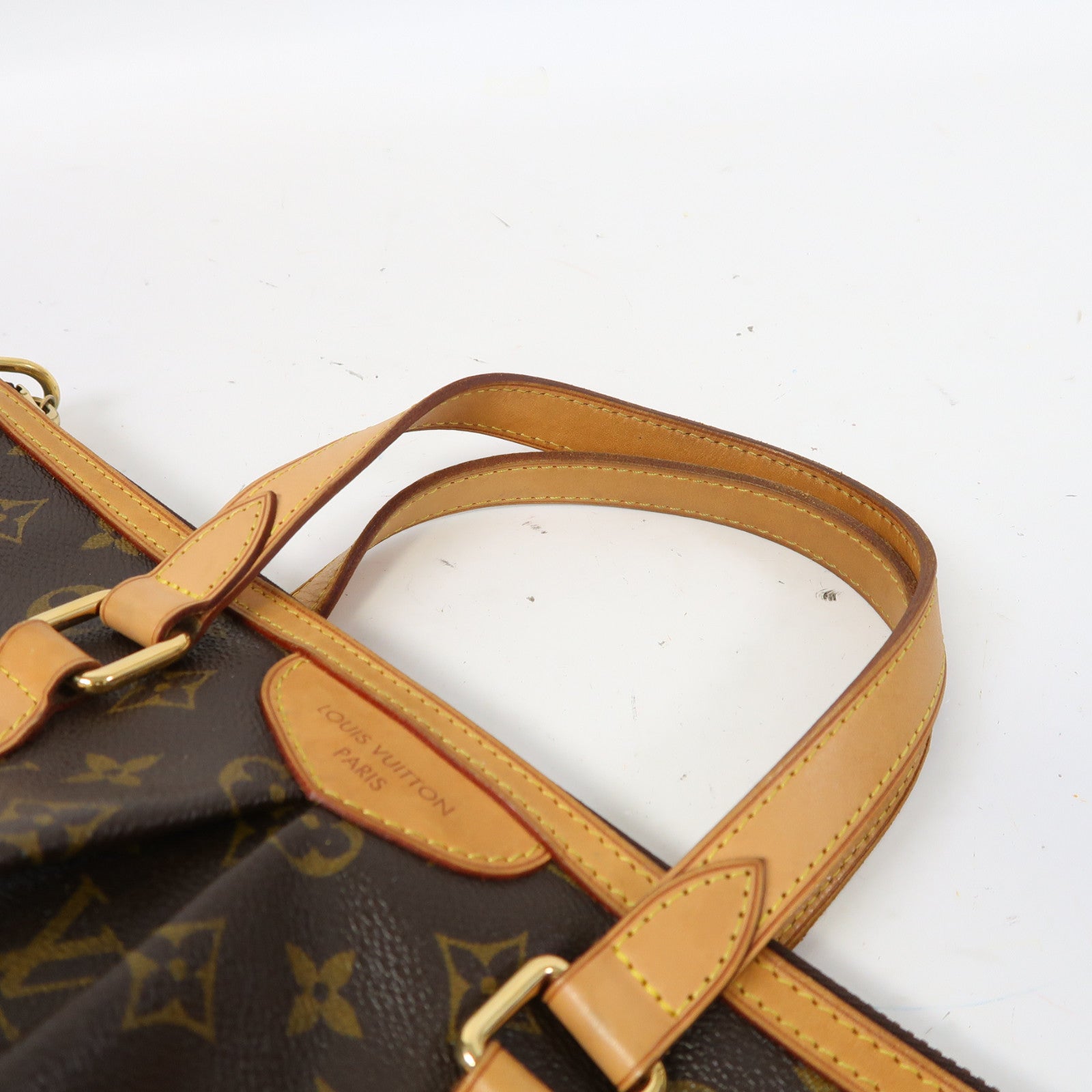 LOUIS VUITTON 【激減優惠】Monogram Palermo PM金扣手挽肩背兩用袋啡色