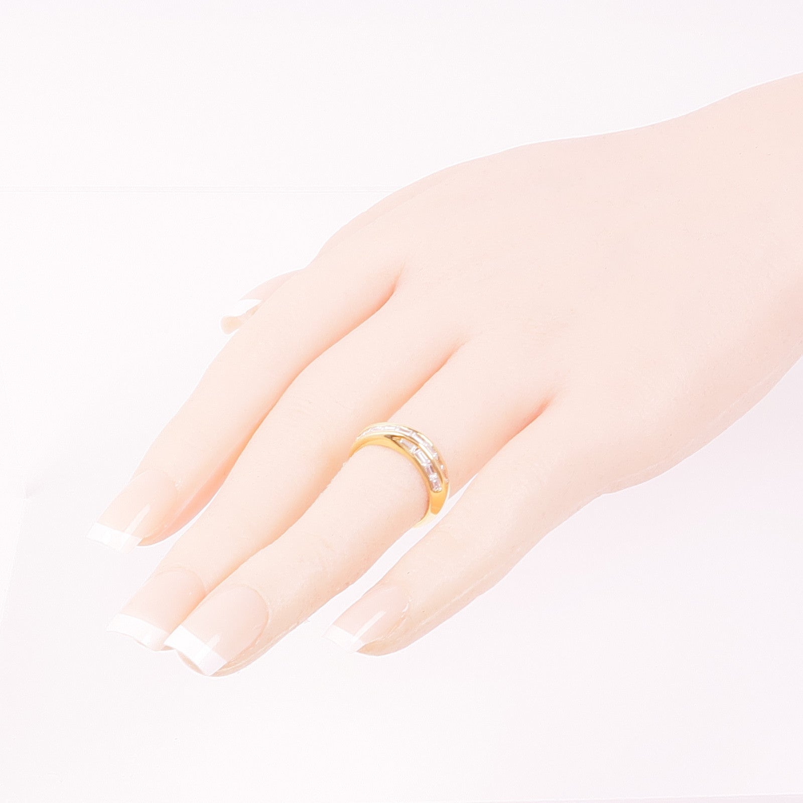 JEWELRY 18K玫瑰金Diamond Ring鑽石戒指US#5