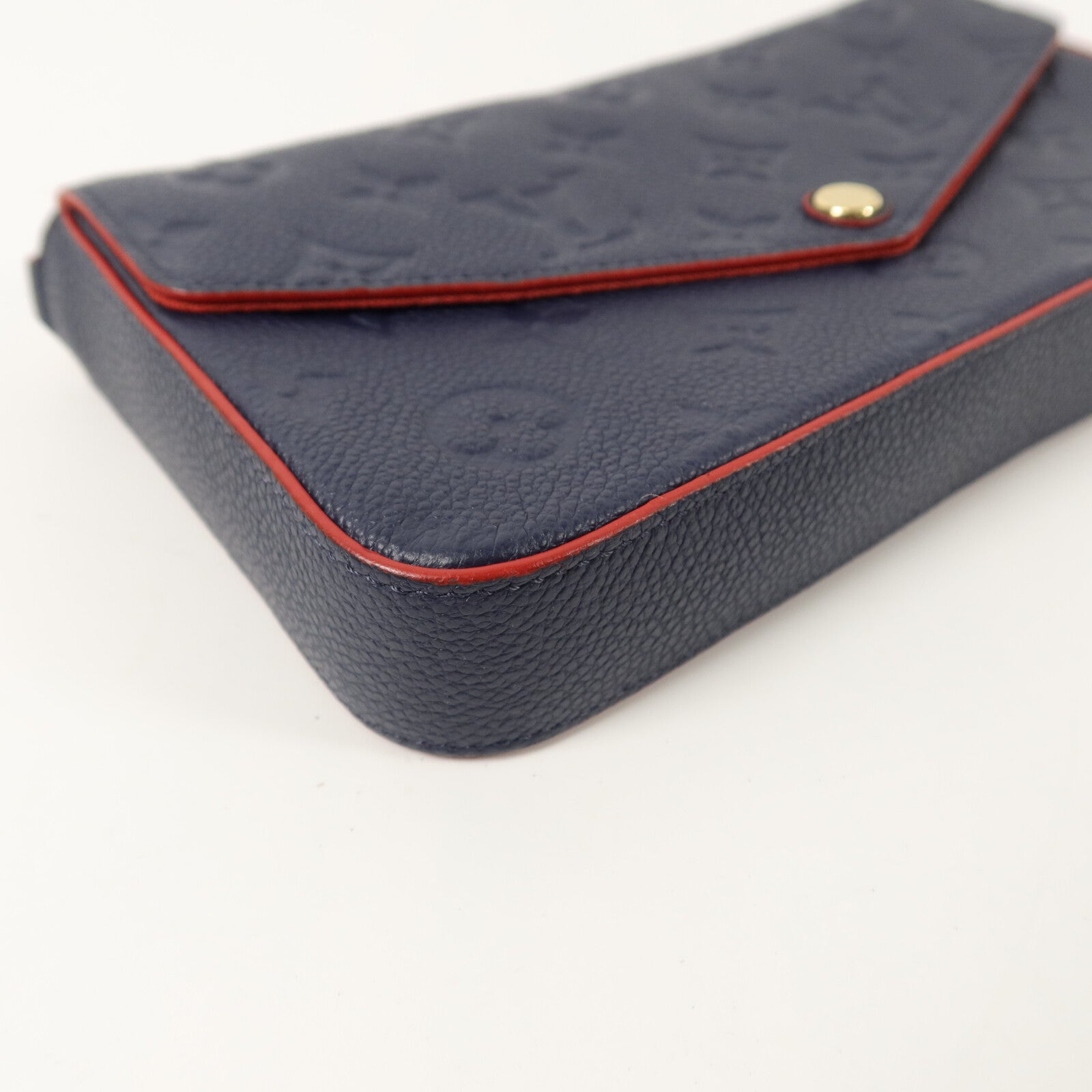 LOUIS VUITTON Monogram Empreinte Pochette Felicie鏈帶肩背袋
