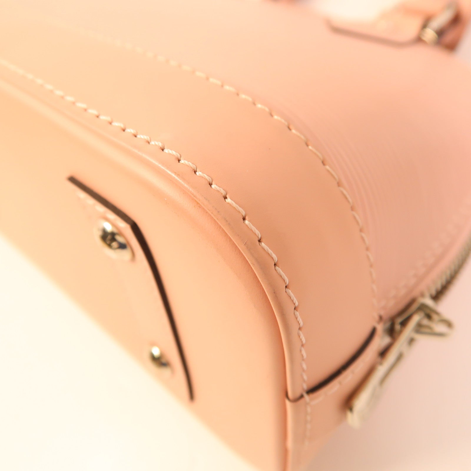 LOUIS VUITTON Epi Alma BB銀扣手挽肩背兩用袋