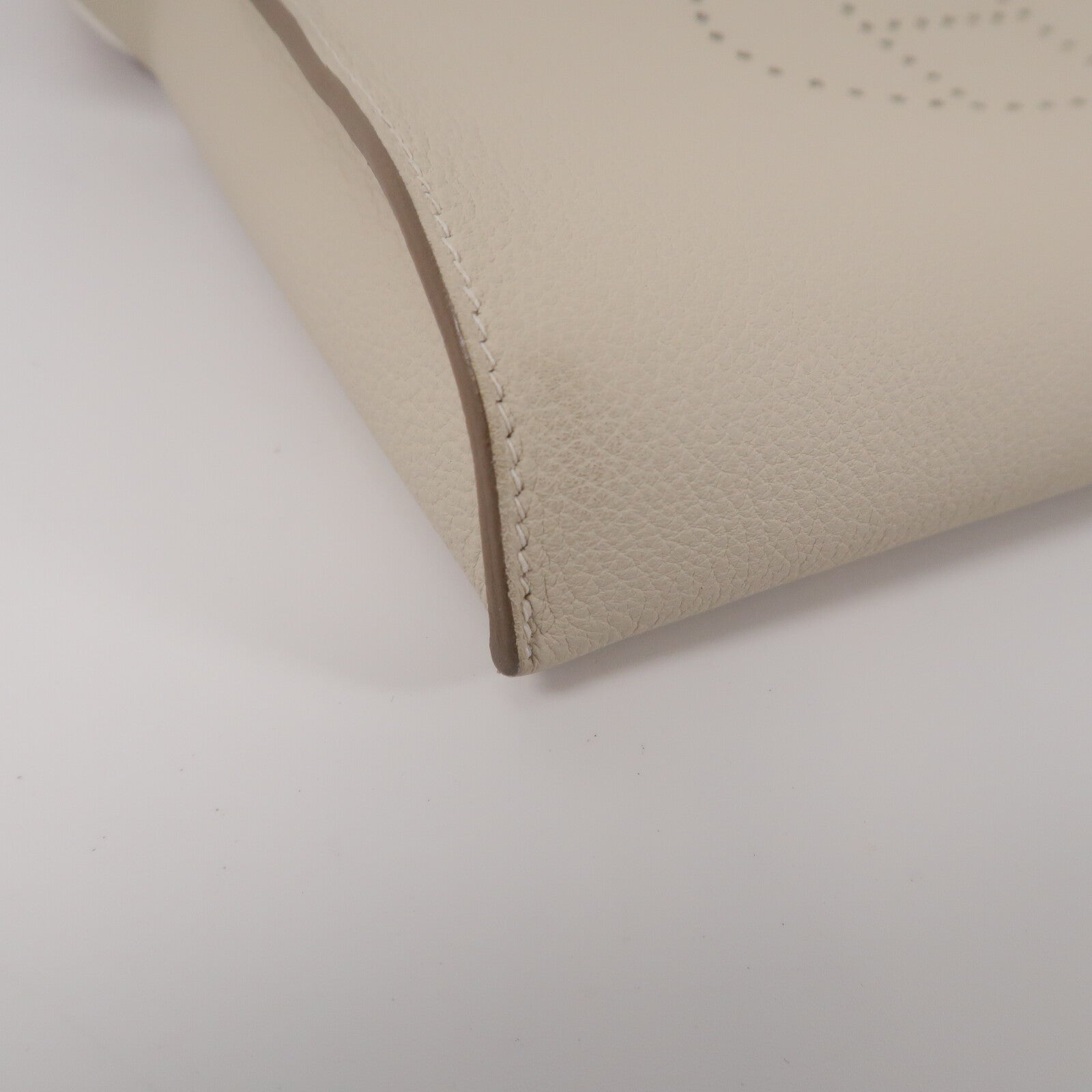 HERMES Evercolor皮革Videpoches肩背袋Craie