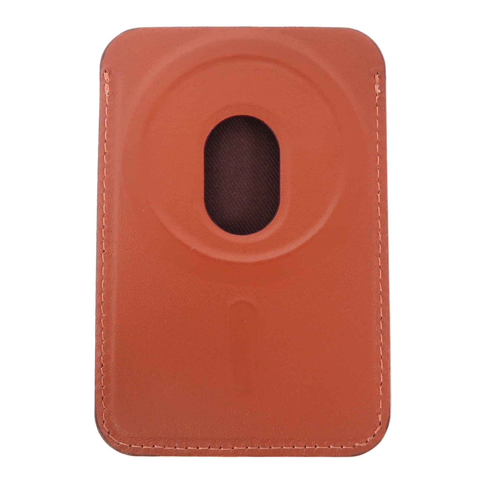 COACH Essential Magnetic Card Wallet Coated Canvas Brown