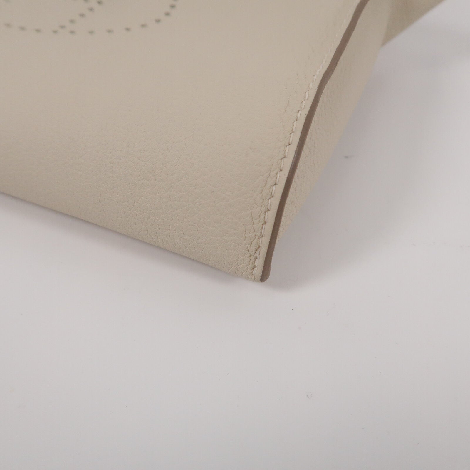 HERMES Evercolor皮革Videpoches肩背袋Craie