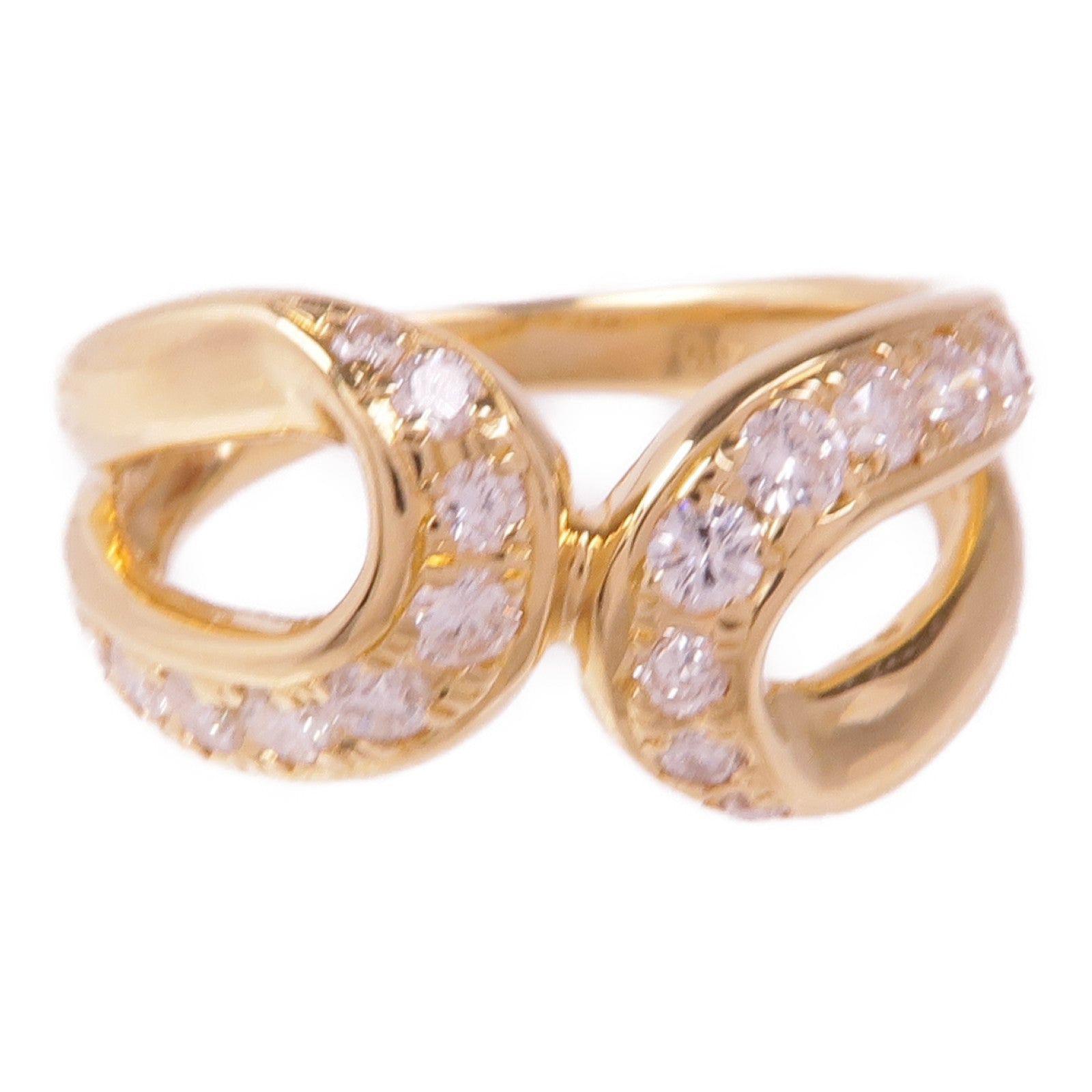 JEWELRY 18K玫瑰金Diamond Ring鑽石戒指US#6