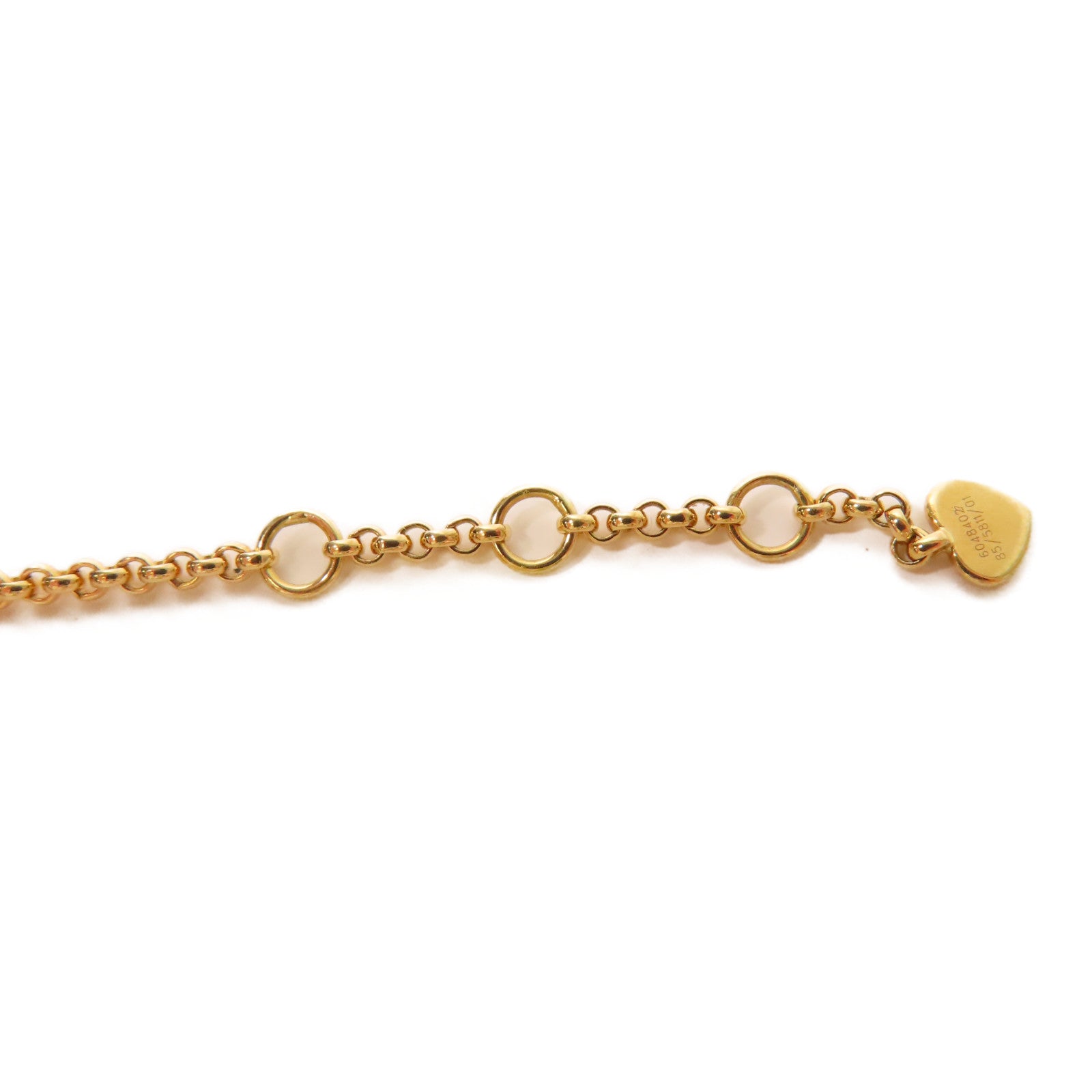 Chopard 18K玫瑰金Happy Diamond Bracelet手鏈