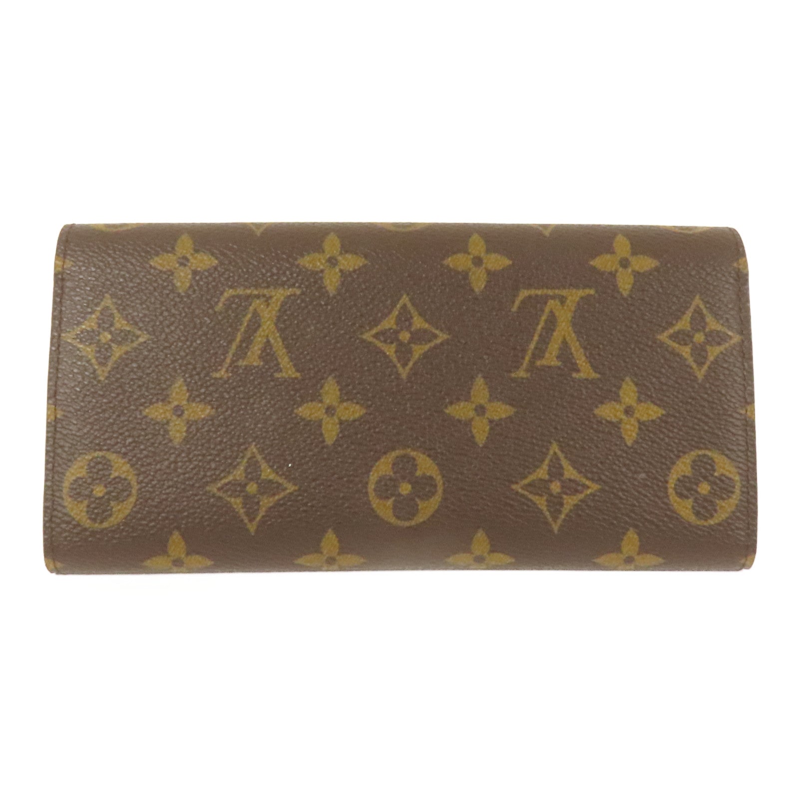 LOUIS VUITTON Monogram Emilie Long Wallet金扣長錢包