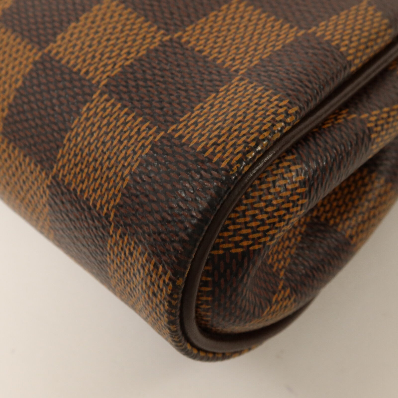 LOUIS VUITTON Damier Eva鏈帶手挽肩背兩用袋
