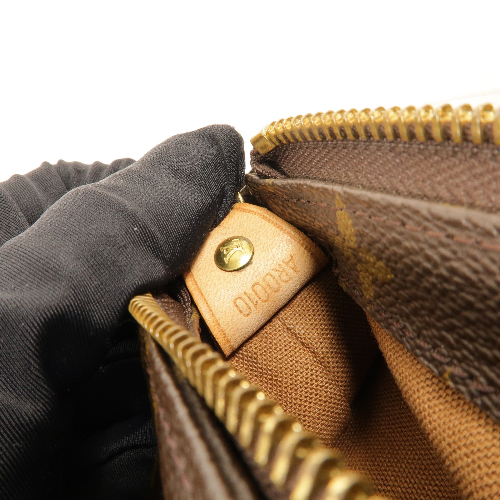 LOUIS VUITTON Monogram Cabas Alto金扣肩背袋