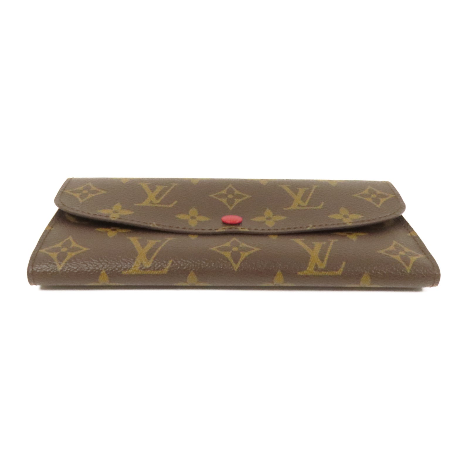 LOUIS VUITTON Monogram Emilie Long Wallet金扣長錢包