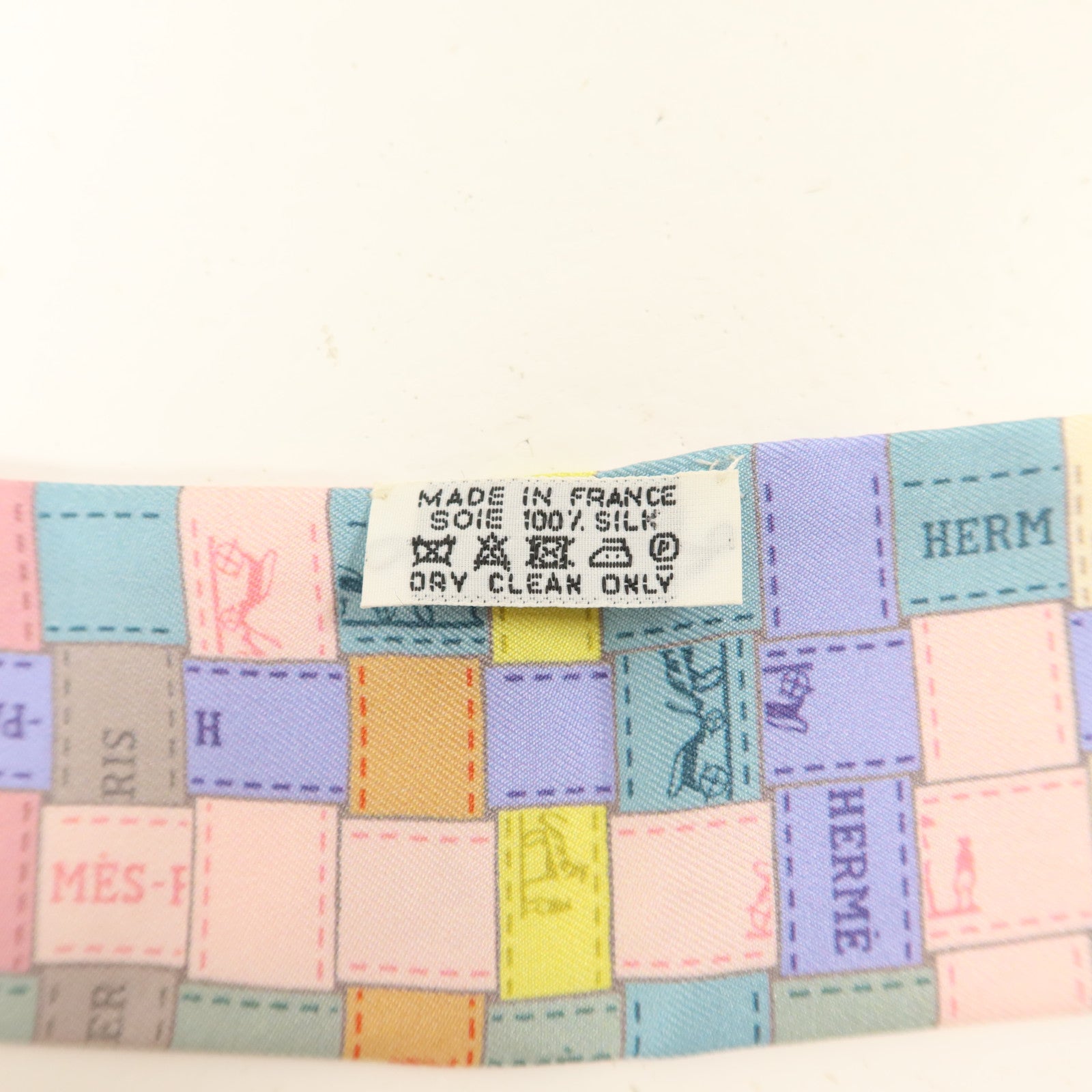 HERMES 絲質Twilly絲巾