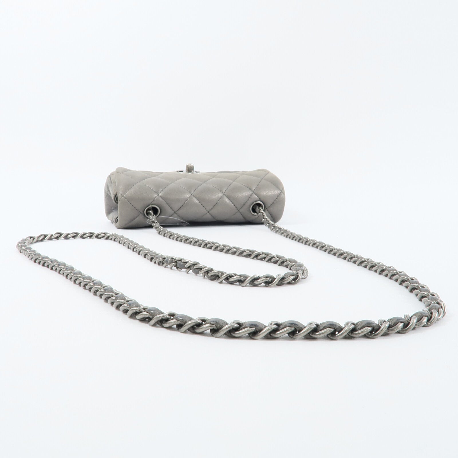 CHANEL 牛皮皮革Shoulder Bag鏈帶肩背袋