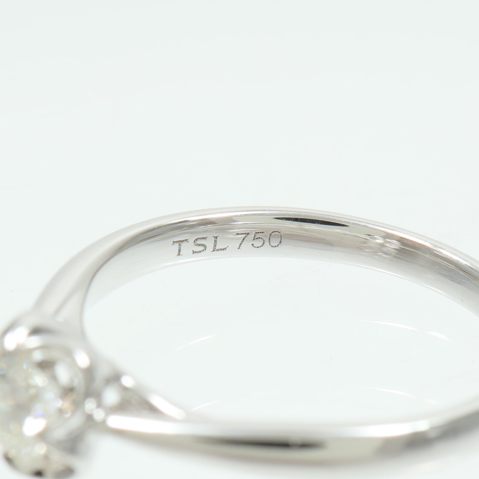 JEWELRY 18K白金Diamond Ring鑽石戒指