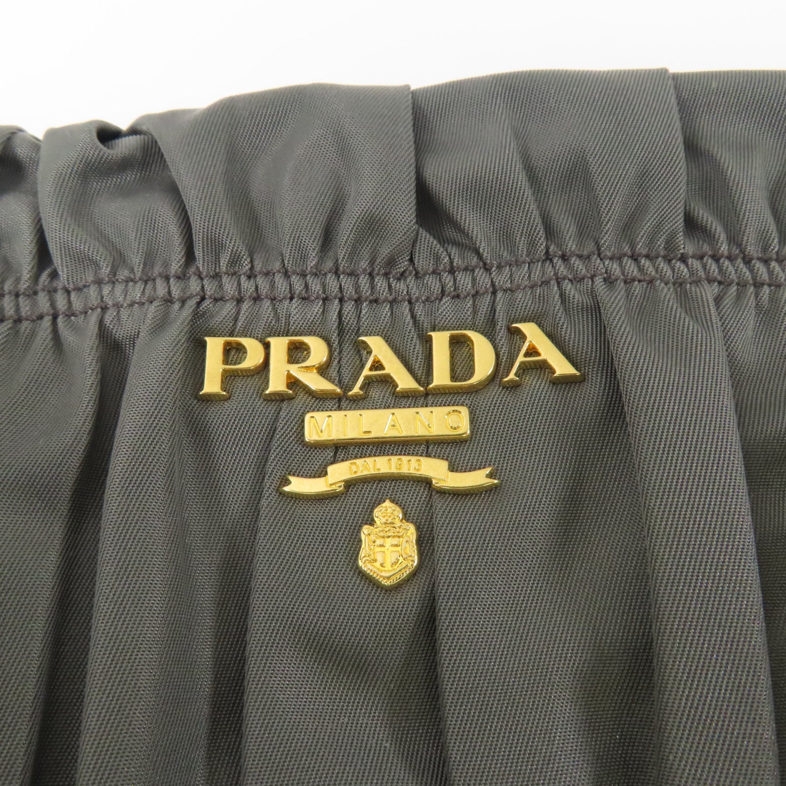 PRADA 尼龍2wayショルダーバッグ金扣手挽肩背兩用袋