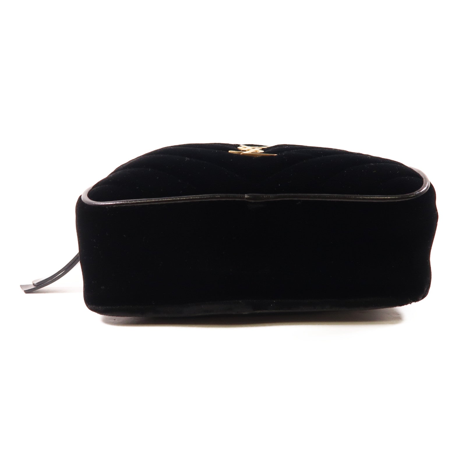 YVES SAINT LAURENT 絨布Lou Belt Bag金扣腰包