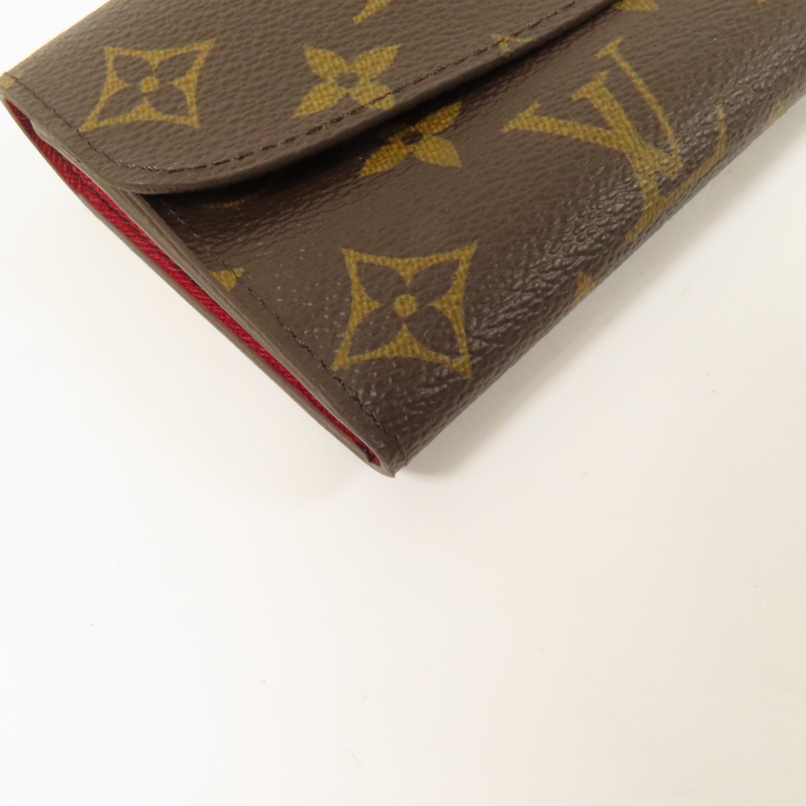 LOUIS VUITTON Monogram Emilie Long Wallet金扣長錢包