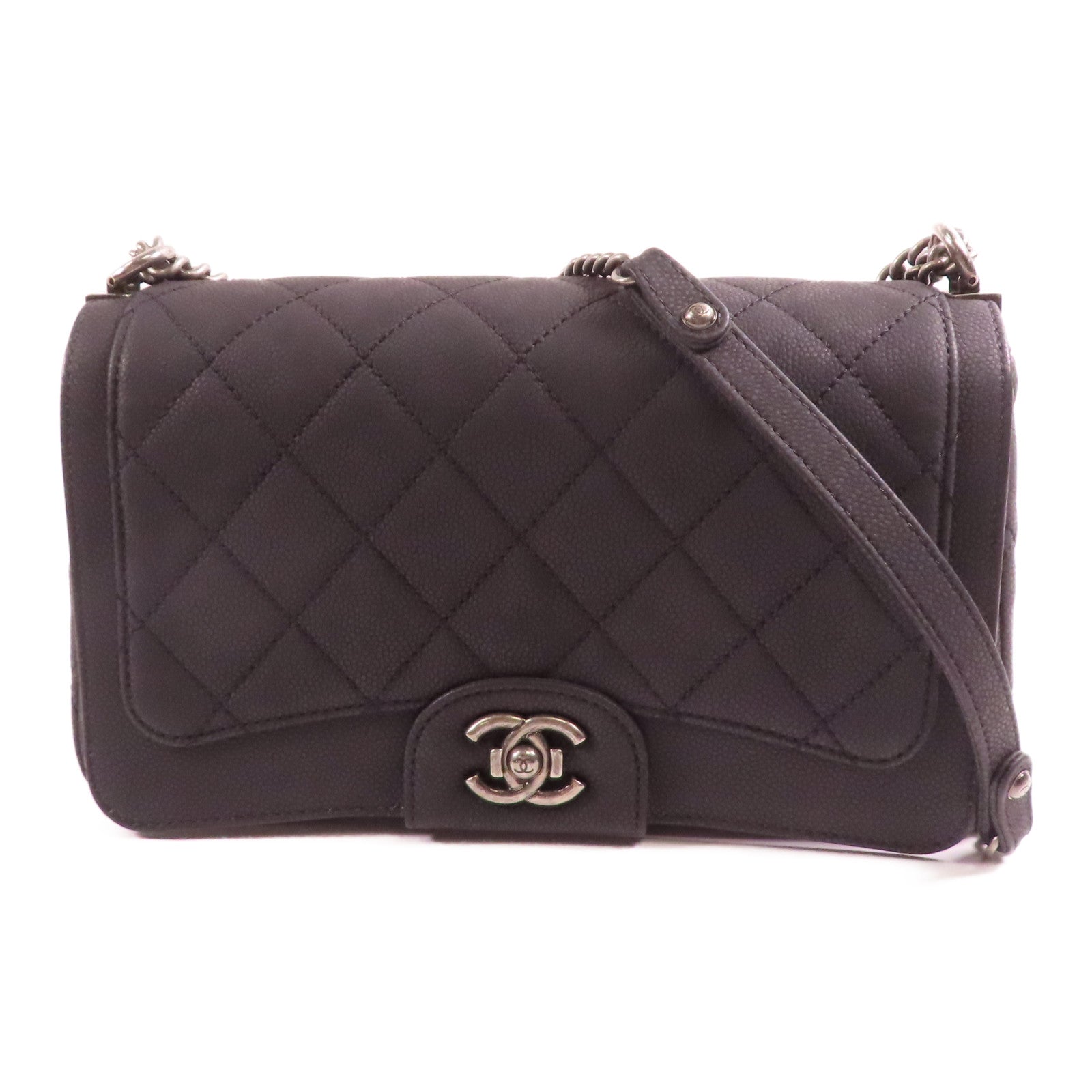 CHANEL 【激減優惠】牛皮皮革Chain Shoulder Bag鏈帶肩背袋