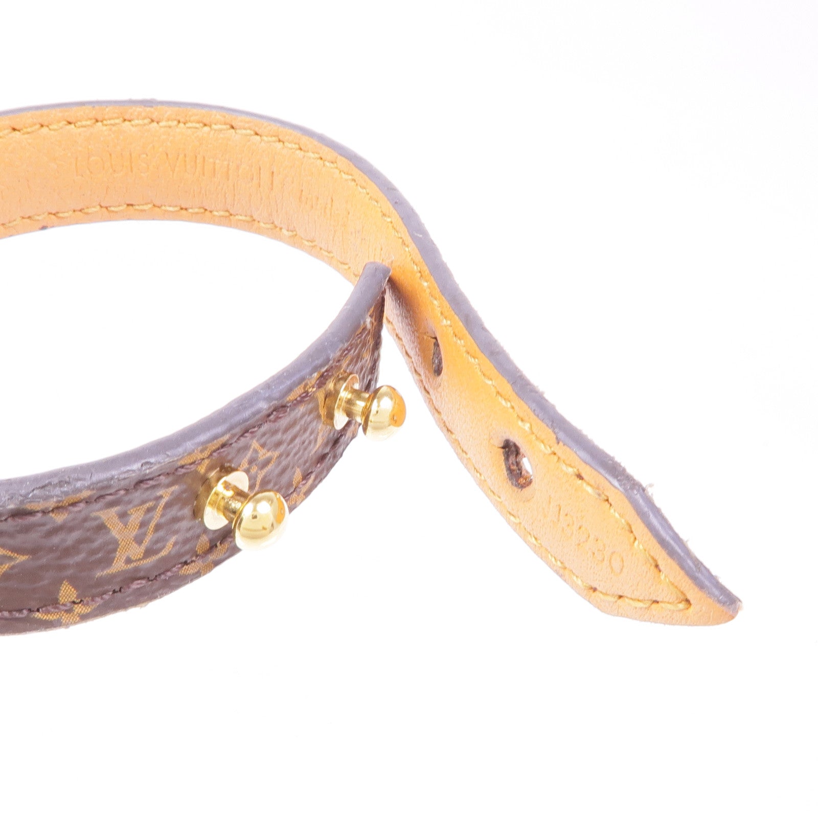 LOUIS VUITTON Monogram Essential V Bracelet Bracelet金扣手鐲