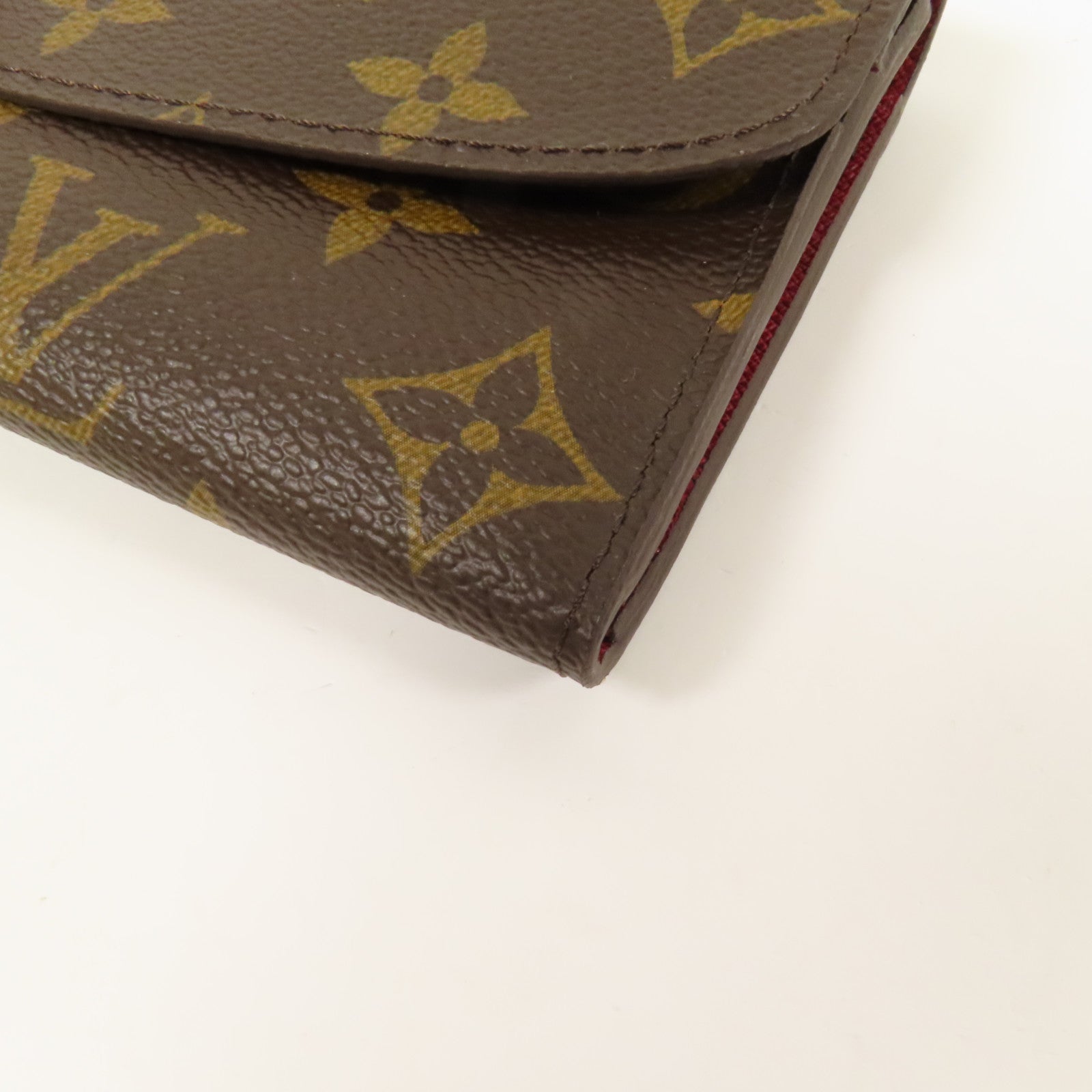 LOUIS VUITTON Monogram Emilie Long Wallet金扣長錢包