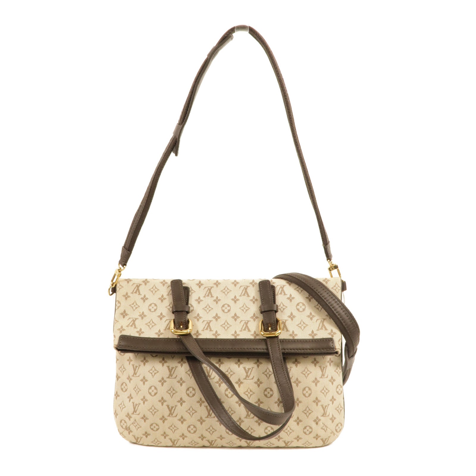 LOUIS VUITTON Monogram Mini Francoise手挽肩背兩用袋