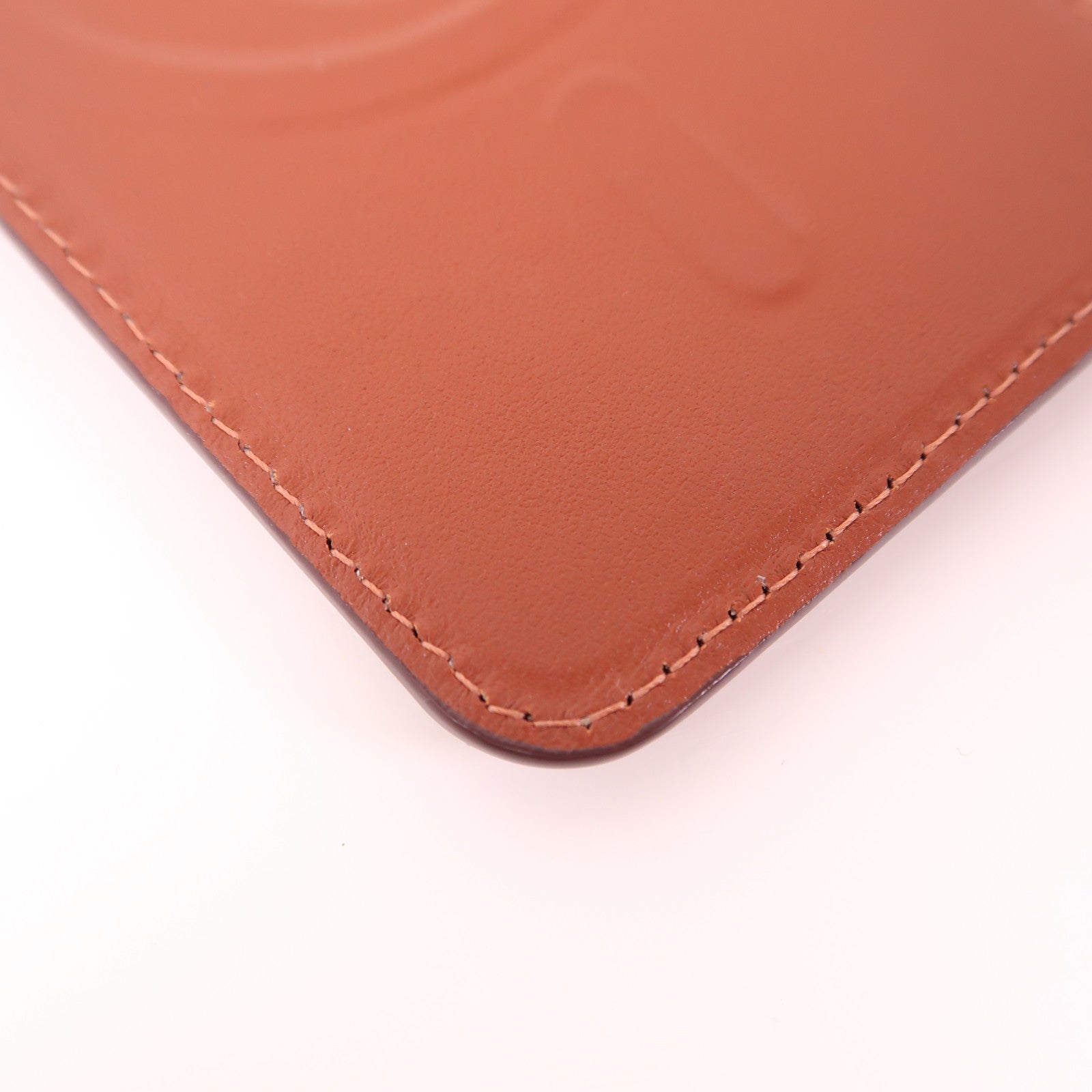 COACH Essential Magnetic Card Wallet Coated Canvas Brown