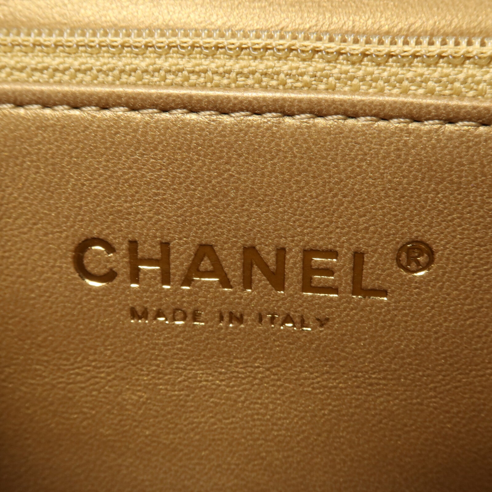 CHANEL 牛皮皮革Chain Shoulder鏈帶肩背袋