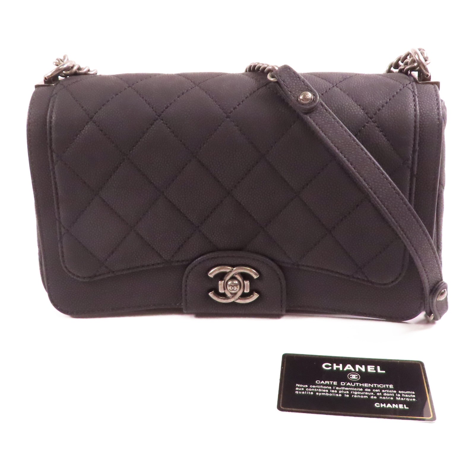 CHANEL 【激減優惠】牛皮皮革Chain Shoulder Bag鏈帶肩背袋