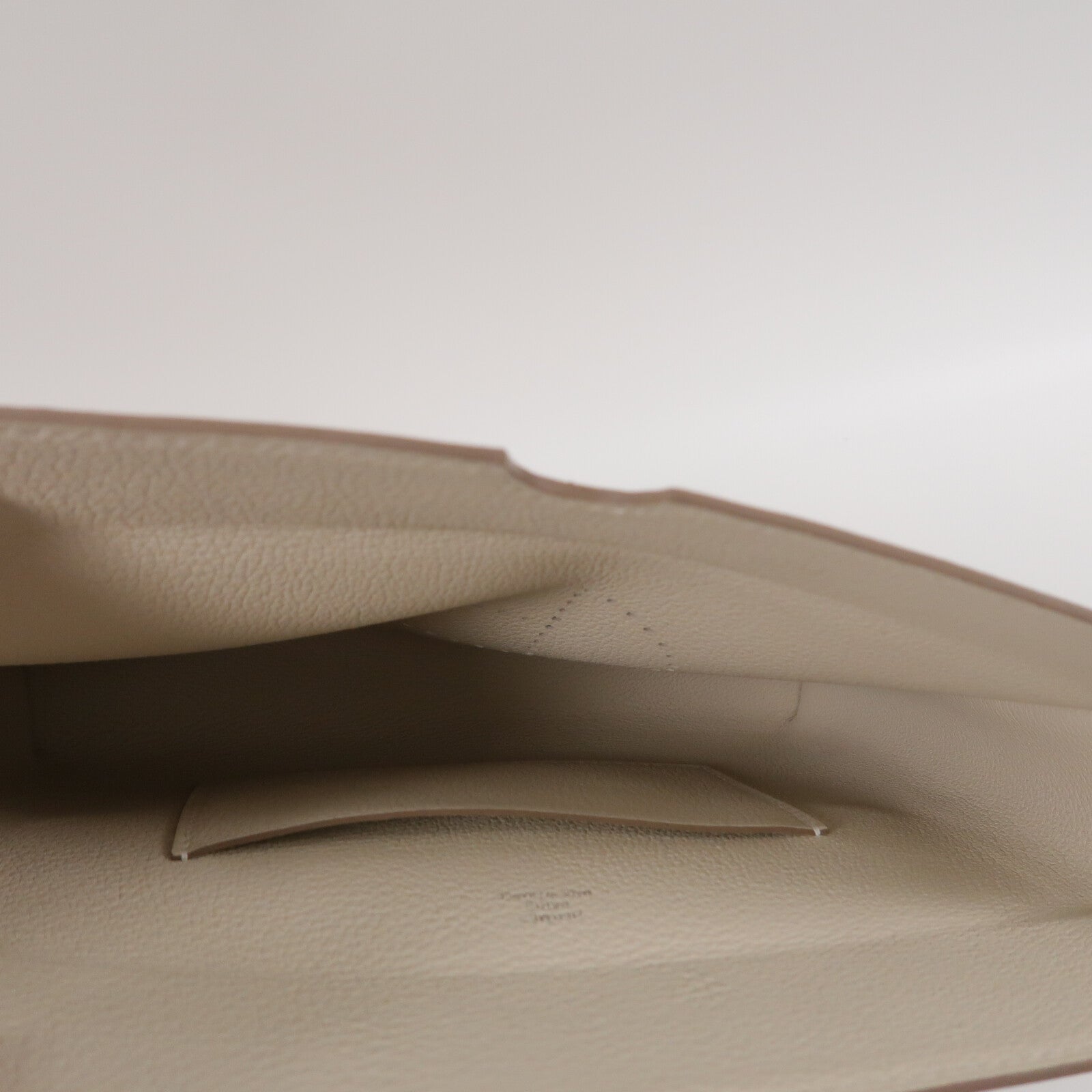 HERMES Evercolor皮革Videpoches肩背袋Craie