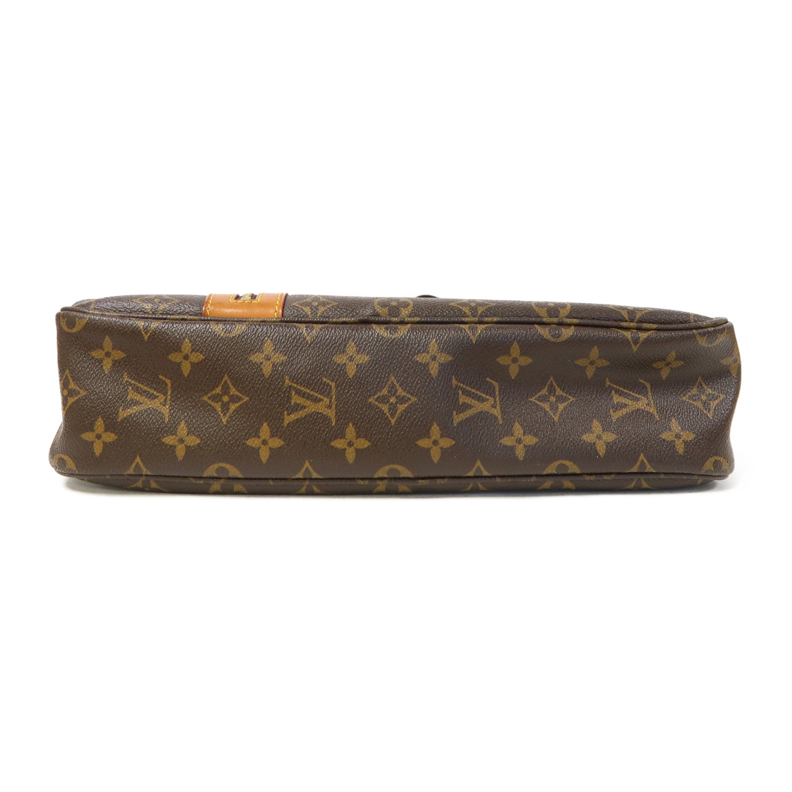 LOUIS VUITTON Monogram Sac Bosphore金扣手挽肩背兩用袋啡色