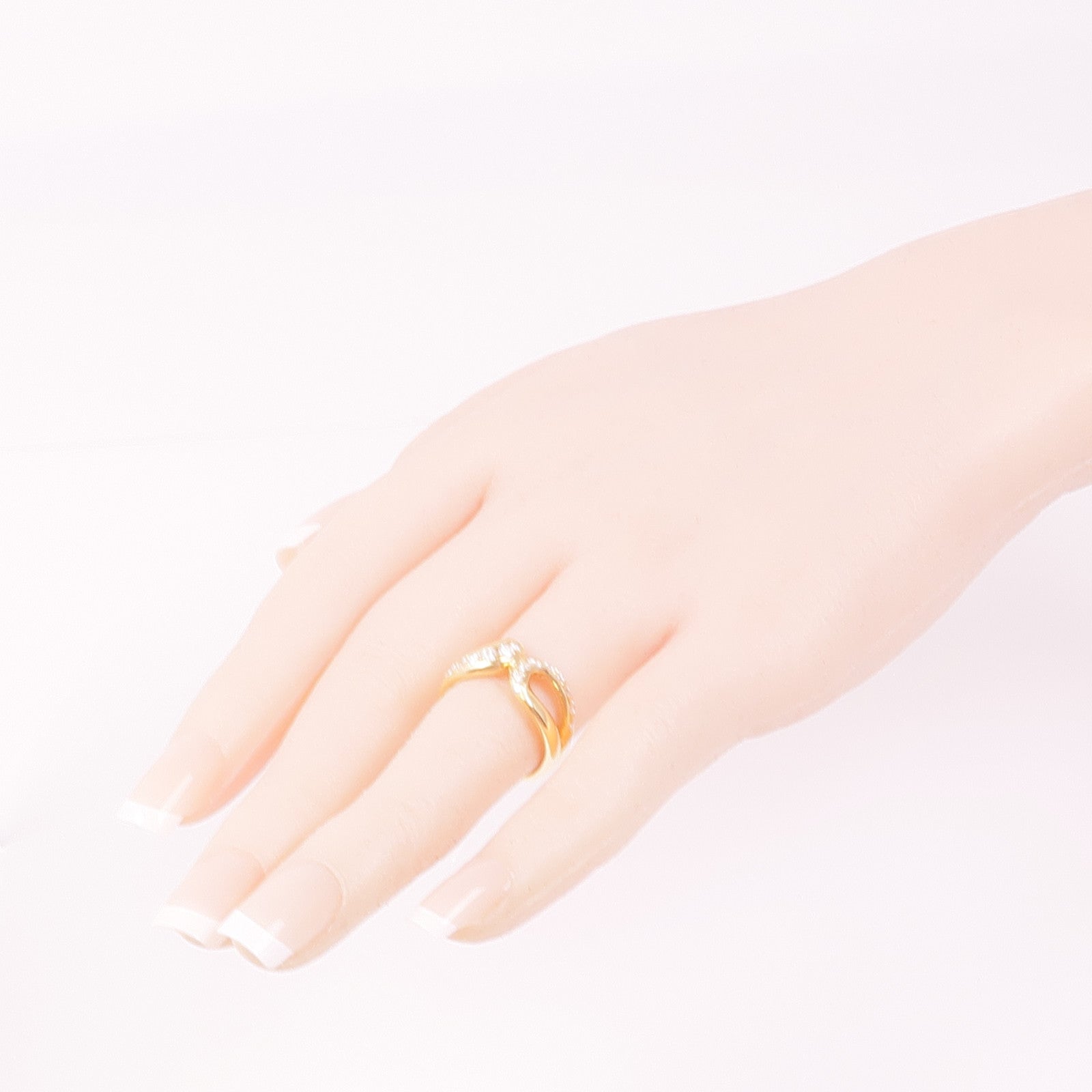 JEWELRY 18K玫瑰金Diamond Ring鑽石戒指US#6