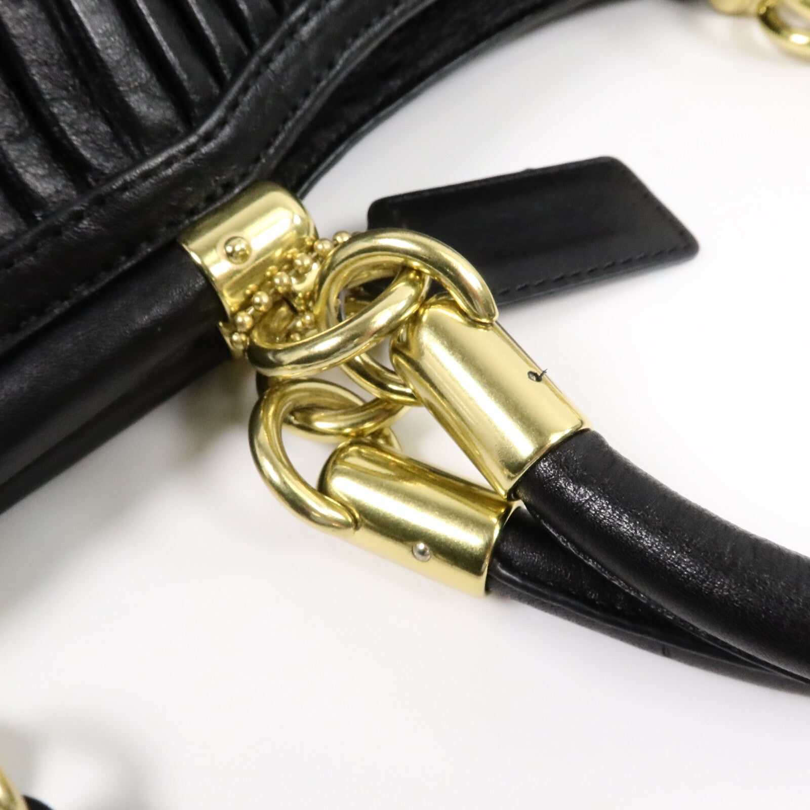 COACH 牛皮皮革Madison Carrie Satchel Bag手挽肩背兩用袋