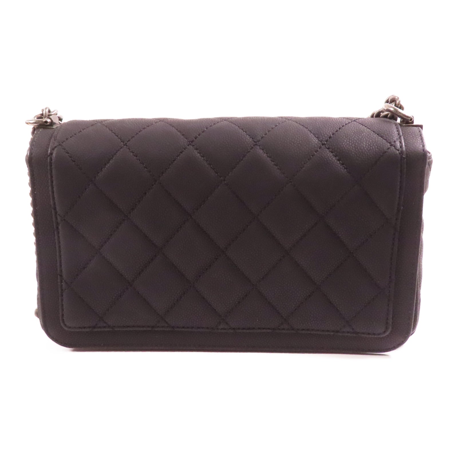 CHANEL 牛皮皮革Chain Shoulder Bag鏈帶肩背袋